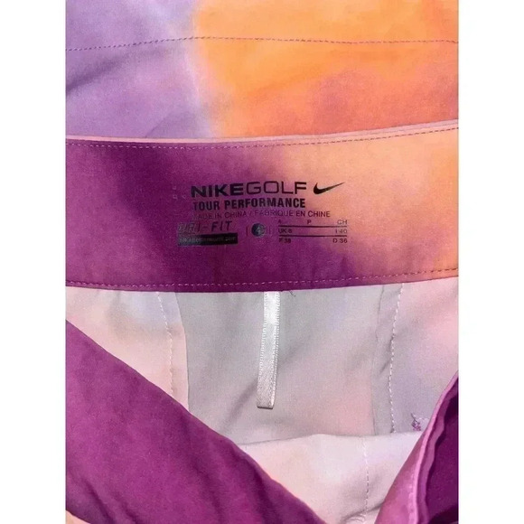 Nike Purple and Orange Mini Skirt Athletic - Picture 3 of 8